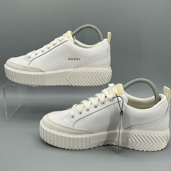 Sorel Women’s Ona Ave Low-top Sneakers Sea Salt Size 9 - Picture 2 of 10